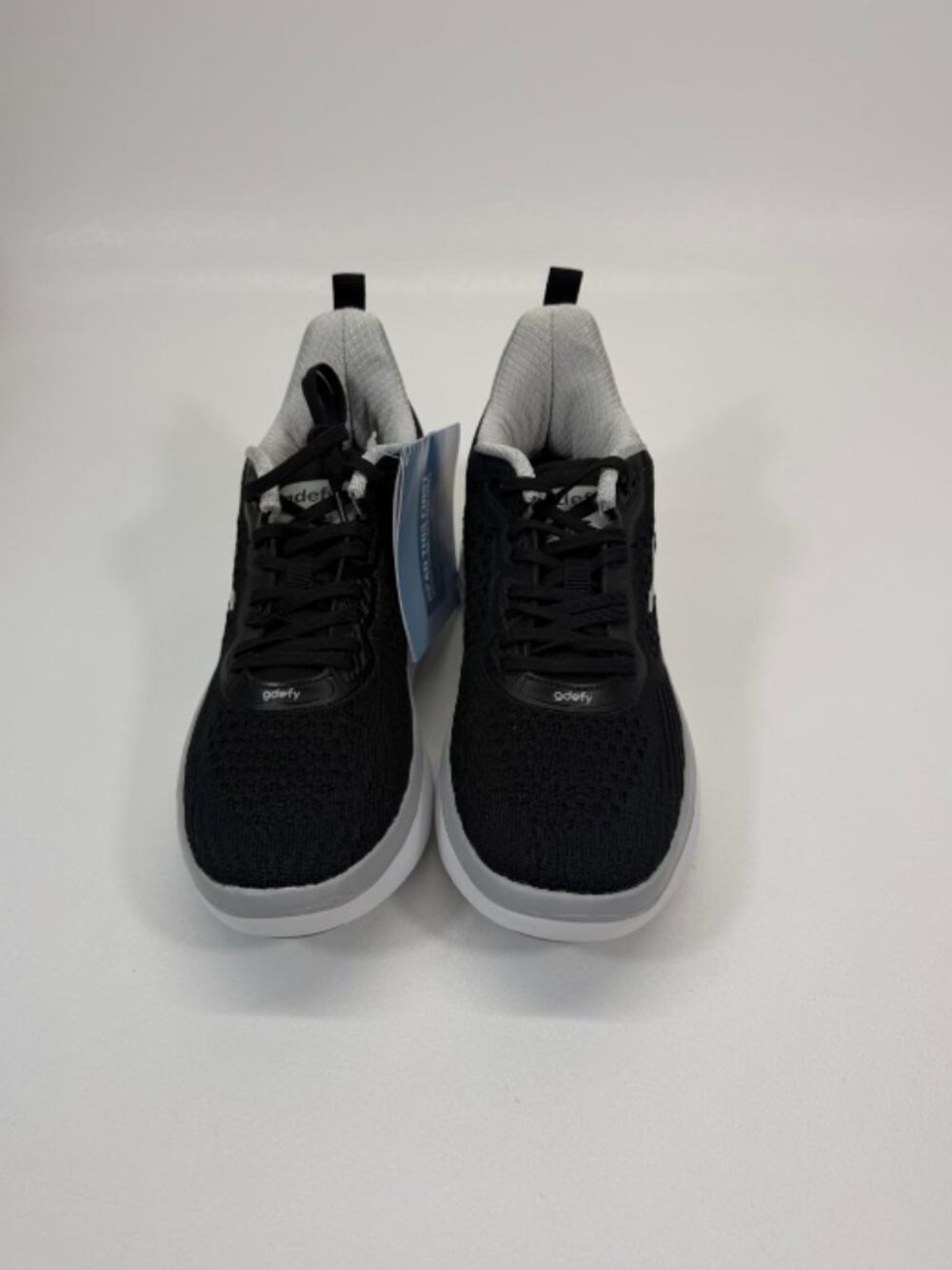Gravity Defyer XLR8 RUN Women's Black Silver Athletic Shoes Sz 9